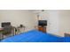 Bedroom with a double bed and workspace at 1320 Moreland Dr # 20, Clearwater, FL 33764