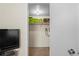 Storage closet with shelving at 1320 Moreland Dr # 20, Clearwater, FL 33764