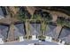 Aerial view of house and private backyard at 13987 Weddington Ter, Hudson, FL 34669