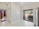 Kitchen with sliding door leading to backyard at 13987 Weddington Ter, Hudson, FL 34669