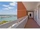 Building hallway with water views at 17940 Gulf Blvd # 15C, Redington Shores, FL 33708