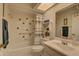 Clean bathroom featuring a shower/tub combo at 2579 Bay Berry Dr # 42D, Clearwater, FL 33763