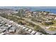 Aerial view of waterfront condo community and mobile homes at 2700 Bayshore Blvd # 1305, Dunedin, FL 34698