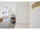 Condo entryway with tiled floor and view into living room at 2700 Bayshore Blvd # 1305, Dunedin, FL 34698
