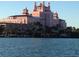 Waterfront view of the iconic Don CeSar Hotel, reflecting its elegance on the calm waters at 3110 W De Bazan Ave, St Pete Beach, FL 33706