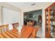 Dining area with view into the living room at 3185 Charter Club Dr # A, Tarpon Springs, FL 34688