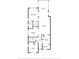 Floor plan displays a 2 bed, 2 bath home with sunroom and porch at 3185 Charter Club Dr # A, Tarpon Springs, FL 34688