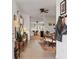 Bright and spacious entryway leading to dining and living areas at 32857 Brooks Hawk Ln, Wesley Chapel, FL 33543