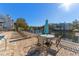 Enjoy the view from this poolside seating area at 3300 Haviland Ct # 303, Palm Harbor, FL 34684