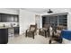 Relaxing lounge area with comfortable seating and built-in shelves at 4023 W Horatio St, Tampa, FL 33609