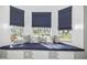 Charming window seat with comfortable cushions and storage at 405 Chastain Rd, Seffner, FL 33584