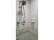 Shower stall features grab bars and updated fixtures at 4915 Bay Ne St # 335, St Petersburg, FL 33703