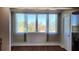 Dining area with large windows and view of trees at 4915 Bay Ne St # 335, St Petersburg, FL 33703