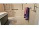 Bathroom with shower and grab bars at 5975 Terrace Park N Dr # 102, St Petersburg, FL 33709