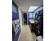 Clean bathroom with vanity, shower, and view into bedroom at 7711 Innis Ct, St Petersburg, FL 33709