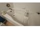 Clean bathroom with jetted tub and seashell accents at 7711 Innis Ct, St Petersburg, FL 33709
