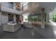 Modern building lobby with comfortable seating and a two-story design at 1010 Central Ave # 106, St Petersburg, FL 33705