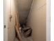 Small storage room with shelving for unit owners at 1010 Central Ave # 106, St Petersburg, FL 33705