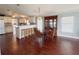 Kitchen features breakfast bar and adjoining dining area at 112 Saint Pierres Way, Apollo Beach, FL 33572