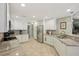 Updated kitchen with granite countertops and stainless steel appliances at 1928 E View Dr, Sun City Center, FL 33573