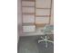 Bedroom with built-in shelves and desk at 209 Ne Lincoln N Cir # 109, St Petersburg, FL 33702