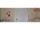 Laundry room with washer, dryer, and extra storage at 2405 New Haven Cir, Sun City Center, FL 33573
