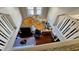 Open loft area overlooking living room at 2445 3Rd N Ave, St Petersburg, FL 33713