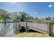 Scenic view of water feature and landscape in back of property at 2468 Florentine Way # 52, Clearwater, FL 33763