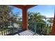 Private balcony boasting scenic water views at 2757 Via Cipriani # 1114A, Clearwater, FL 33764