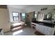 Large bathroom with soaking tub, walk-in shower and granite vanity at 2757 Via Cipriani # 1114A, Clearwater, FL 33764