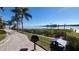 Outdoor grilling area near waterfront walkway at 2757 Via Cipriani # 1114A, Clearwater, FL 33764