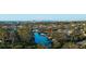 Wide view of the property's waterfront location at 3998 South Cir, Largo, FL 33774