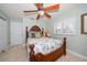 Guest bedroom with a full-size bed at 3998 South Cir, Largo, FL 33774