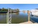View of the canal from the dock at 3998 South Cir, Largo, FL 33774
