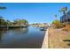 Scenic view of the canal and boats at 3998 South Cir, Largo, FL 33774