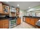 Well-equipped kitchen with stainless steel appliances at 3998 South Cir, Largo, FL 33774