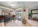 Bright sunroom with access to the pool and backyard at 3998 South Cir, Largo, FL 33774