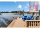 Enjoy peaceful lake views from this relaxing deck at 10020 Kenda Dr, Riverview, FL 33578