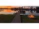 Enjoy sunsets and bonfires by the lake at 10020 Kenda Dr, Riverview, FL 33578