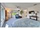 Main bedroom with window seat and large window at 10020 Kenda Dr, Riverview, FL 33578