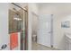 Bathroom with shower and toilet at 10043 Crooked Creek Dr # 202, Venice, FL 34293