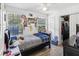 Cozy bedroom with a double bed and ample closet space at 1055 Philippe Pkwy, Safety Harbor, FL 34695