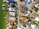 Property location shown near canal with neighboring properties visible at 15804 Redington Dr, Redington Beach, FL 33708