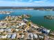 Property location shown near canal with neighboring properties visible at 15804 Redington Dr, Redington Beach, FL 33708