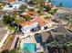 Property location shown with pool and neighboring properties visible at 15804 Redington Dr, Redington Beach, FL 33708