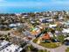 Property location shown near beach and water with neighboring properties visible at 15804 Redington Dr, Redington Beach, FL 33708