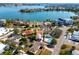 Property location shown near water with neighboring properties visible at 15804 Redington Dr, Redington Beach, FL 33708