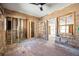 Bathroom under construction with exposed plumbing and framing at 15804 Redington Dr, Redington Beach, FL 33708