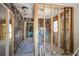 Bathroom under construction with new plumbing installed at 15804 Redington Dr, Redington Beach, FL 33708