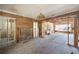 Renovation in progress, showcasing original hardwood floors at 15804 Redington Dr, Redington Beach, FL 33708